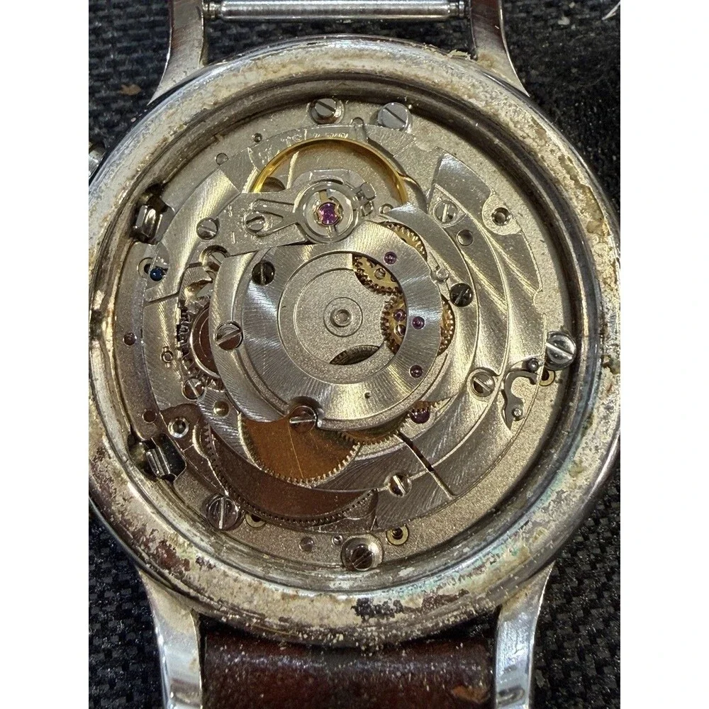 Kronos Automatic Chronograph 49 Rubis Ref. A0893.A Swiss Runs Read Desc